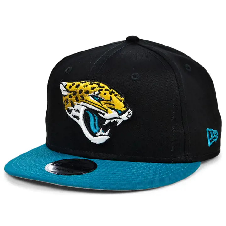 Jacksonville Jaguars NFL Basic Snap 9Fifty noir/bleu sarcelle