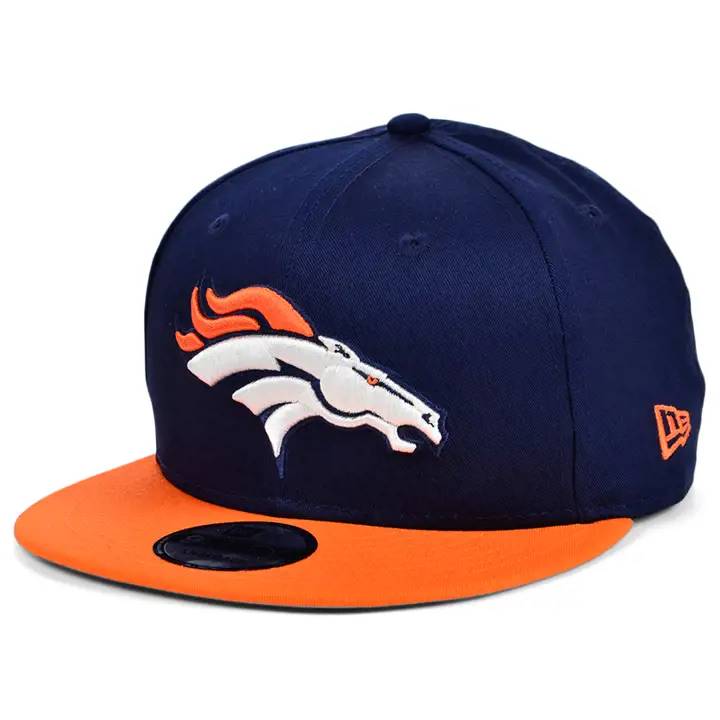 Casquette Denver Broncos NFL Basic Snap 9Fifty bleu marine/orange