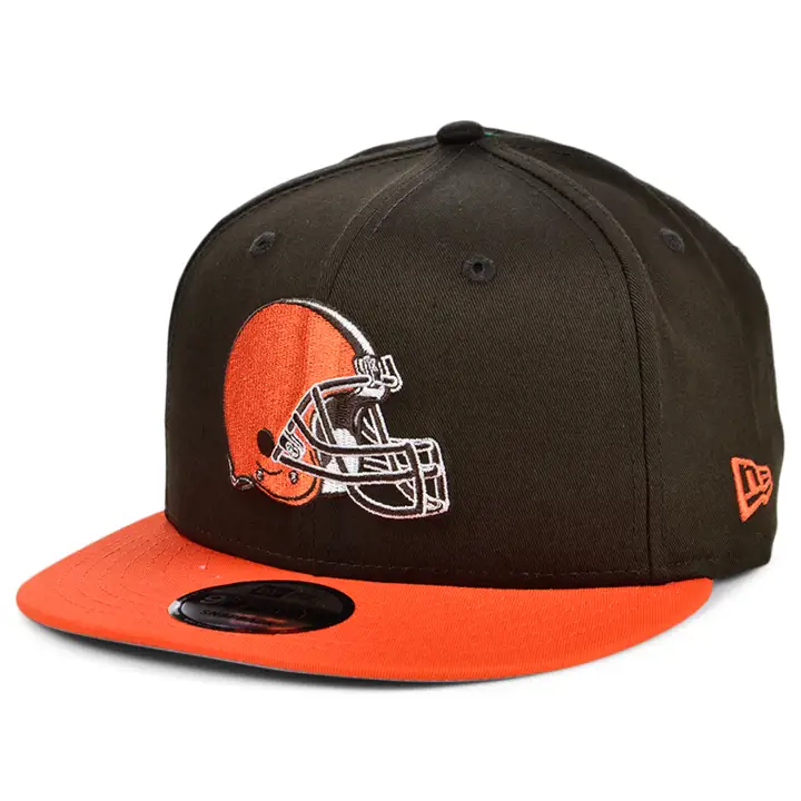 Cleveland Browns NFL Basic Snap 9Fifty marron/orange
