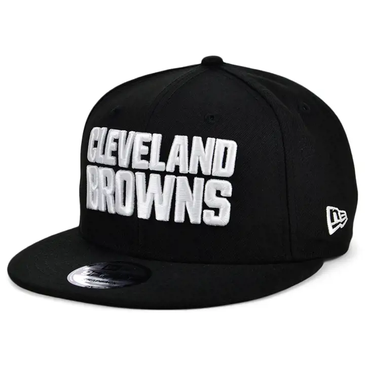 Cleveland Browns NFL Basic Fashion 9Fifty noir/blanc