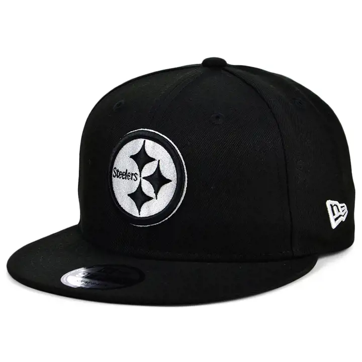 Pittsburgh Steelers NFL Basic Fashion 9Fifty noir/blanc