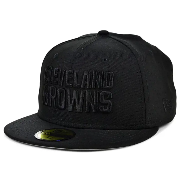 Cleveland Browns NFL NOIR/NOIR 5950 noir