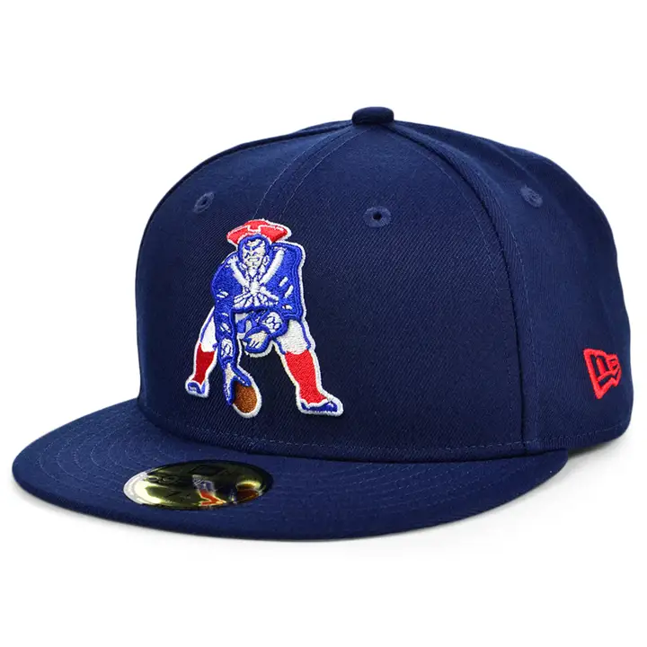 New England Patriots Équipe NFL Casquette 59FIFTY bleue basique