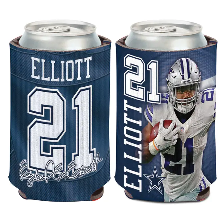 Dallas Cowboys Can Coozie Elliott as