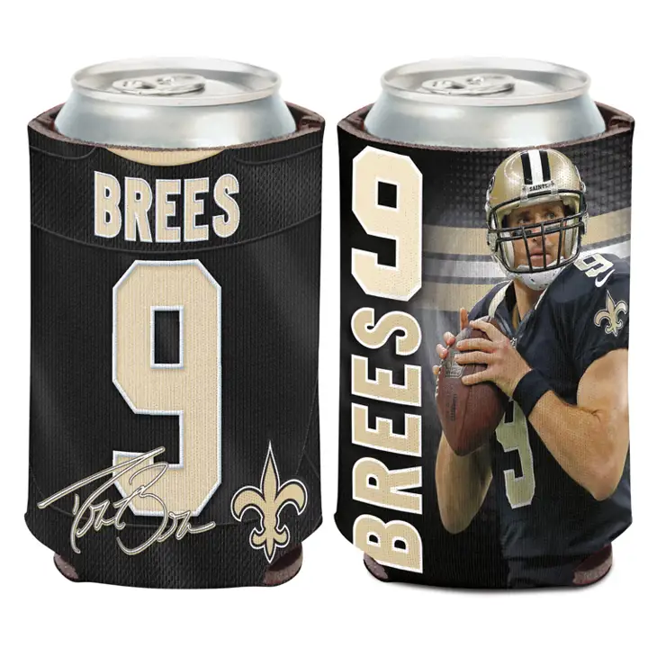 New Orleans Saints Can Coozie Brees ast