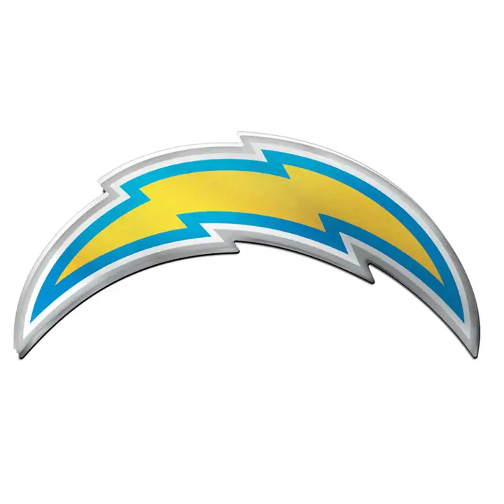 Los Angeles Chargers Blason métallique pour voiture