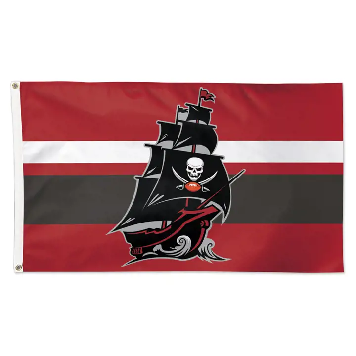 Drapeau de luxe 3'x5' des Buccaneers de Tampa Bay