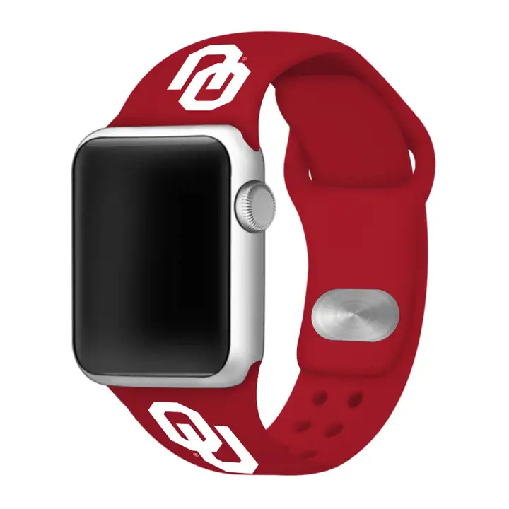 Bracelet en silicone Oklahoma Sooners ROUGE