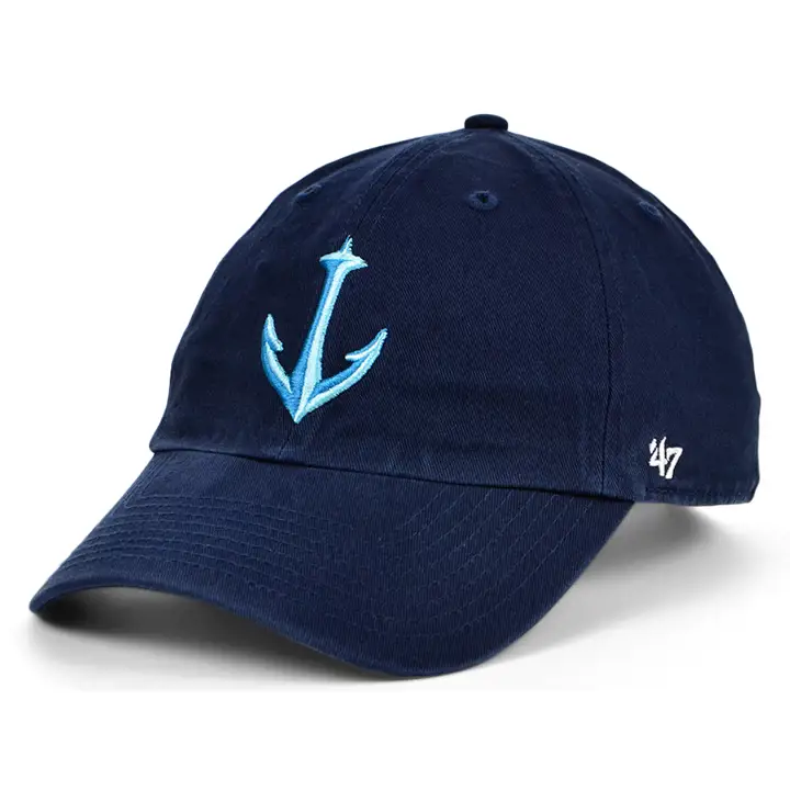 Casquette ajustable Seattle Kraken NHL Clean-Up marine