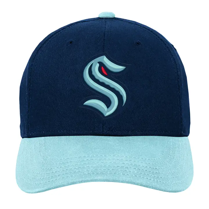 Seattle Kraken LNH Jeunesse Basique Ajustable MARINE/BLEU CLAIR