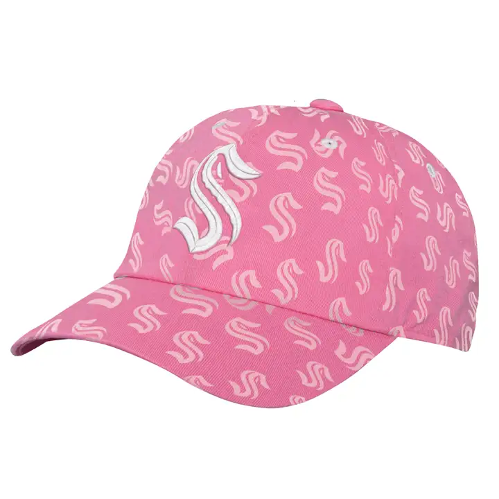 Seattle Kraken LNH Casquette alternative mode réglable rose