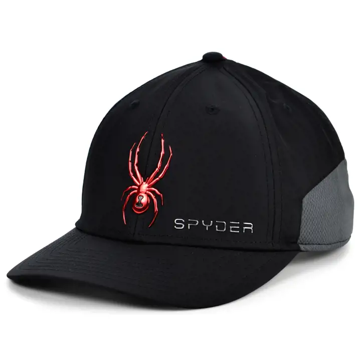 Casquette incurvée noire Lids Spyder x Lids