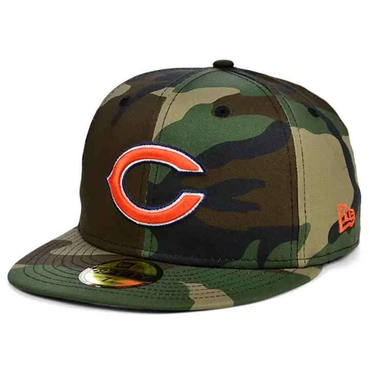Chicago Bears NFL Woodland 59FIFTY WOODLAND