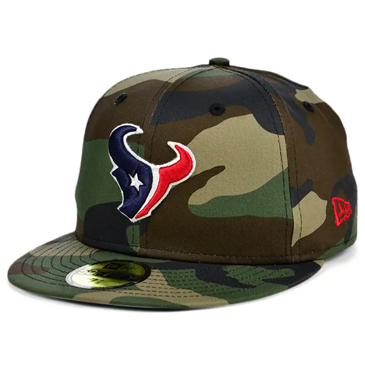 Casquette ajustée Houston Texans NFL Woodland 59FIFTY WOODLAND