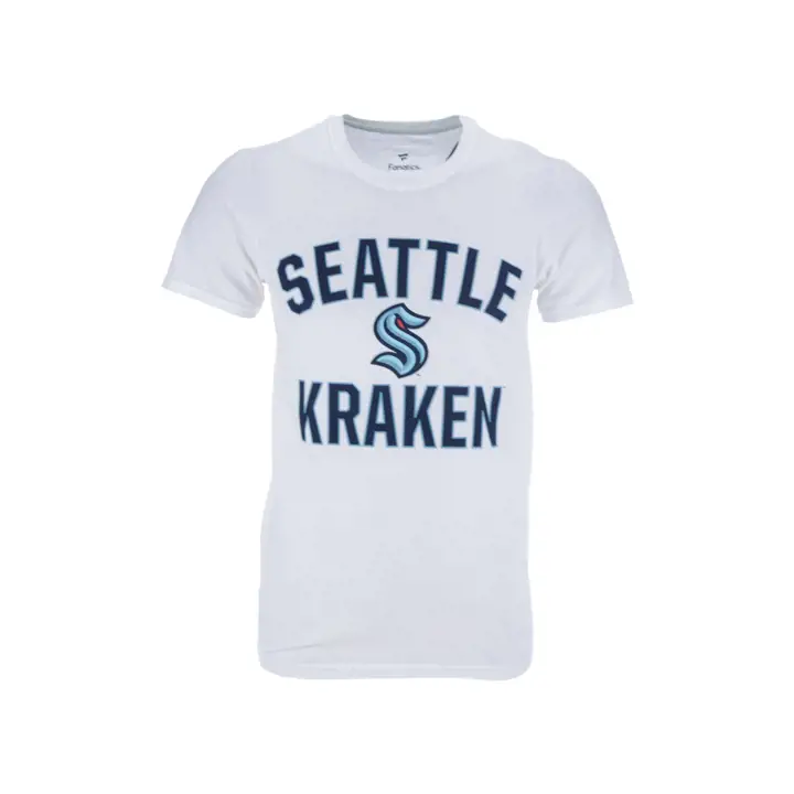 T-shirt blanc Seattle Kraken NHL Victory Arch