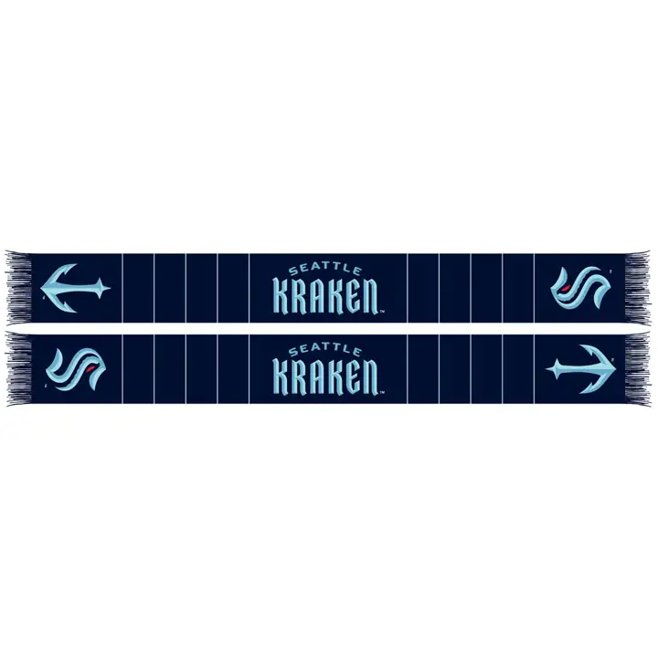 Écharpe Kraken NHL Rayures