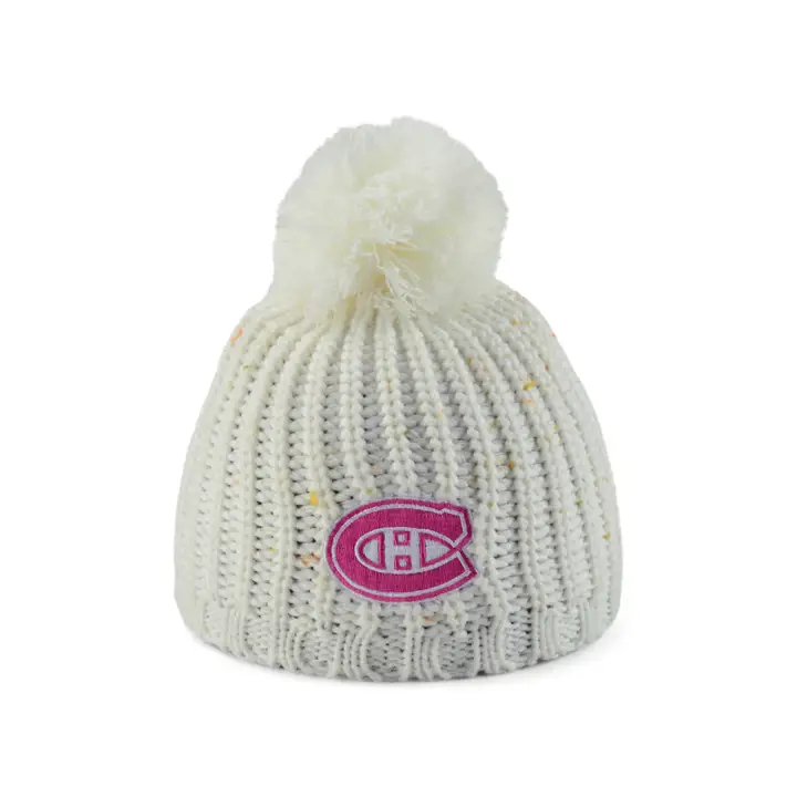 Canadiens de Montréal LNH Filles Tricot fil rose PNK