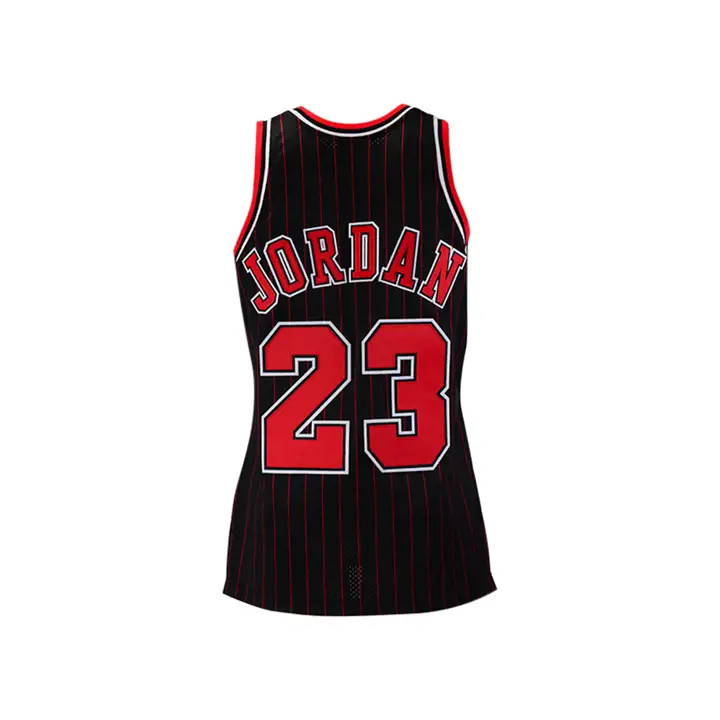 Maillot Authentique BULLS NBA HWC Legends Michael Jordan noir