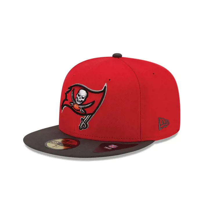 Casquette 59Fifty mode basique NFL Tampa Bay Buccaneers rouge/anthracite
