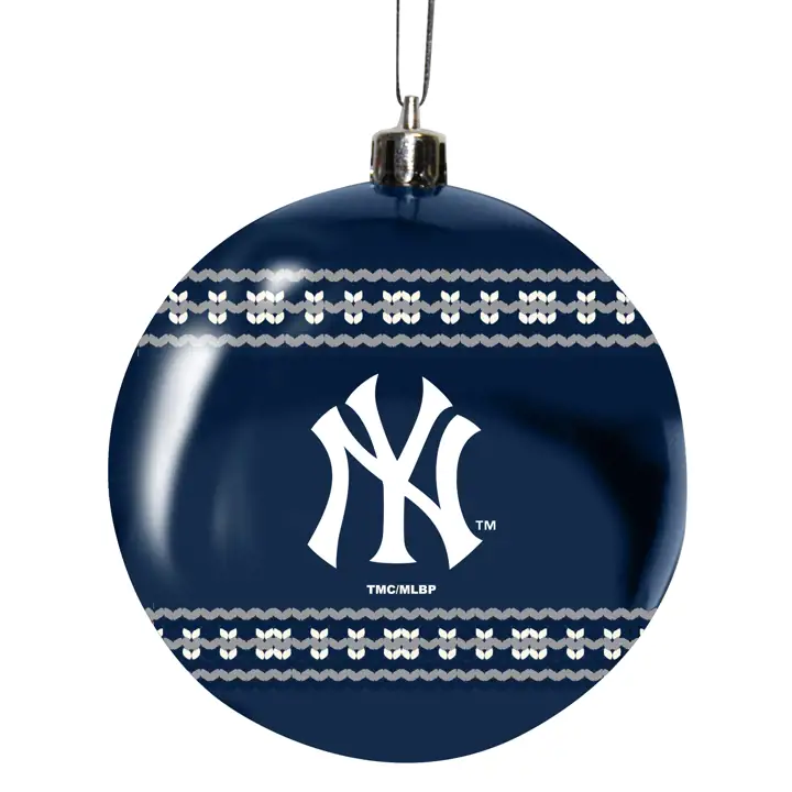 "New York Yankees Ornement boule de pull 3 po AST"