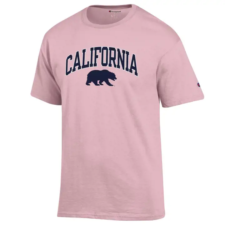 T-shirt mi-long NCAA Golden Bears de l'U.C. Berkeley rose