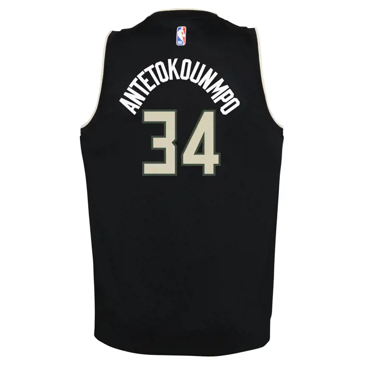 Milwaukee Bucks NBA Youth Statement Swingman 2 Jersey Gianni