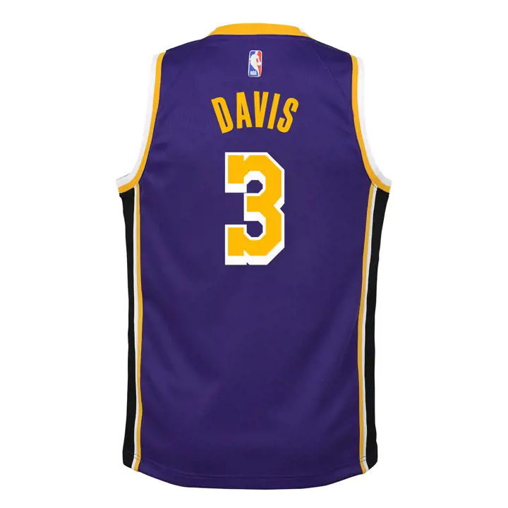 Maillot Dav Los Angeles Lakers NBA Youth Statement Swingman 2