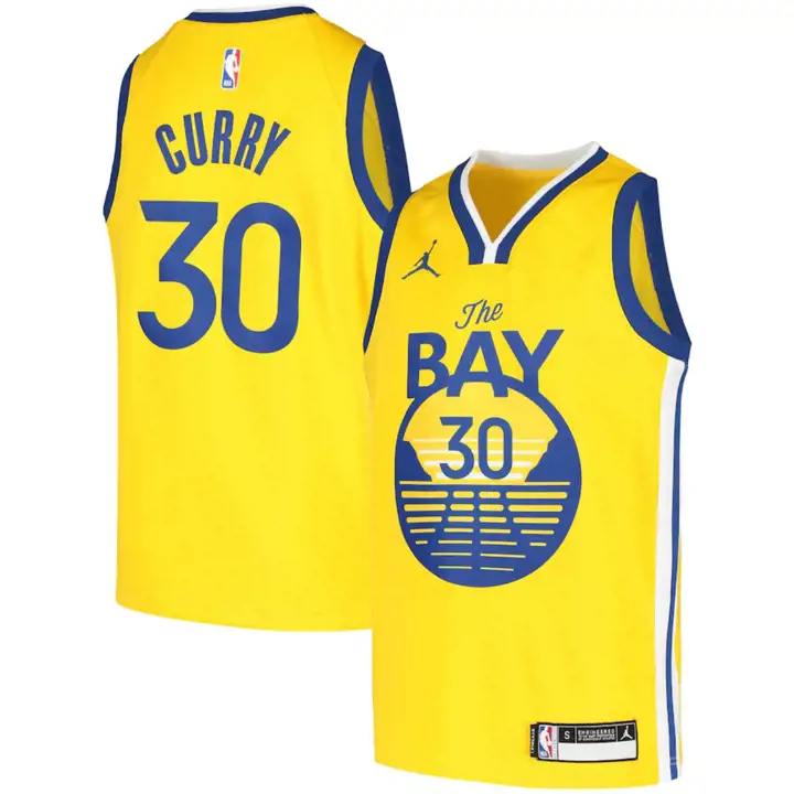 Maillot Statement Swingman NBA Golden State Warriors pour tout-petit