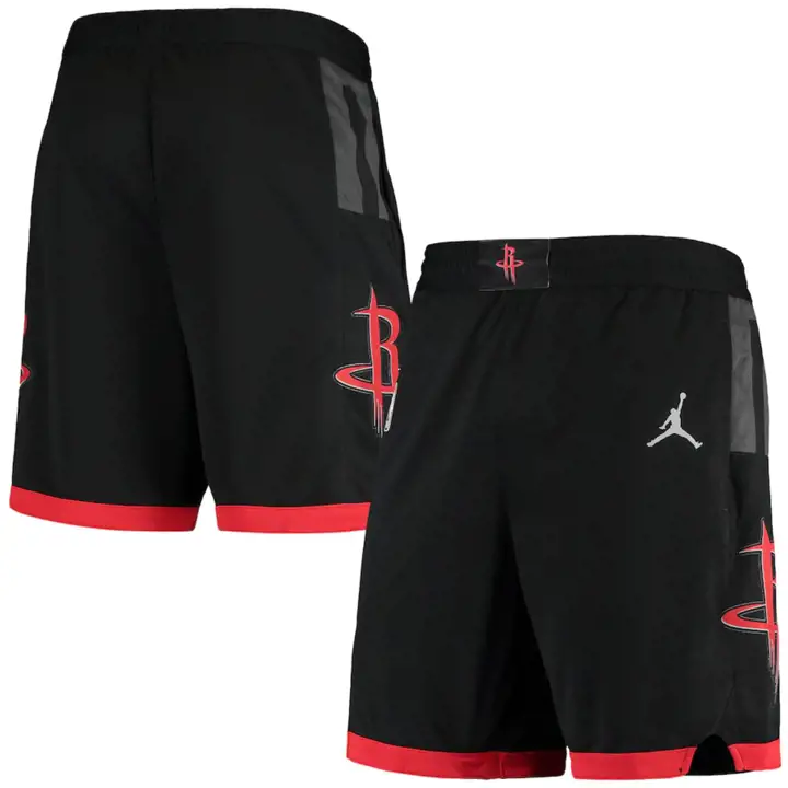 Houston Rockets NBA Short de basketball Youth Statement Swingman noir