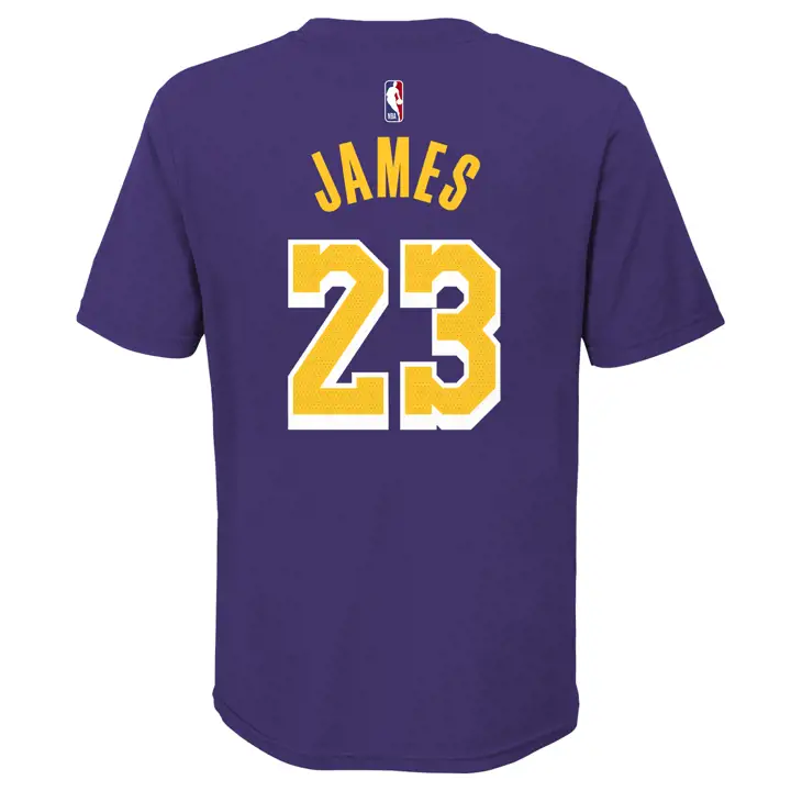 T-shirt Los Angeles Lakers NBA Jordan Statement N&N Enfant James