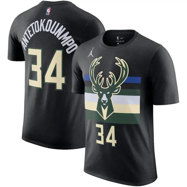 T-shirt NBA Youth Jordan Statement N&N Giannis des Milwaukee Bucks
