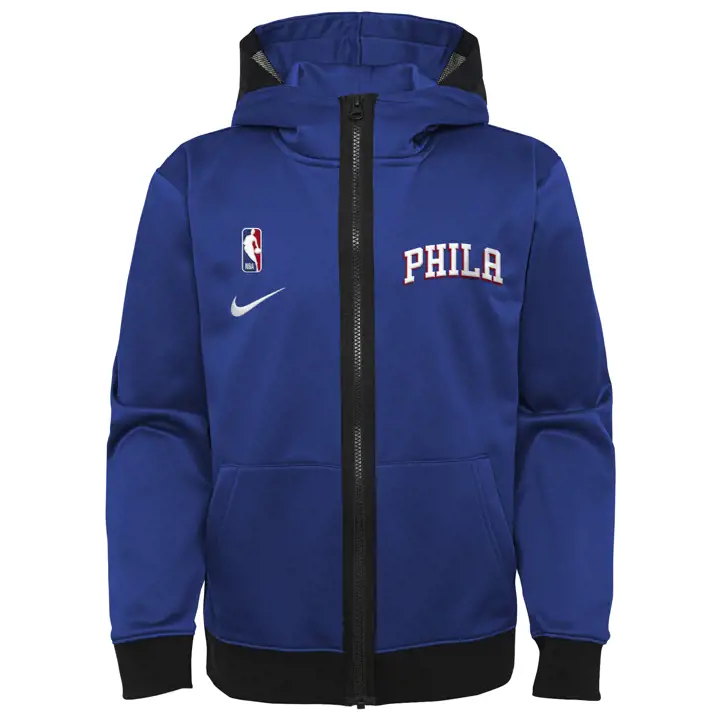 Veste HD NBA Showtime pour jeune des Philadelphia 76ers 20 bleu