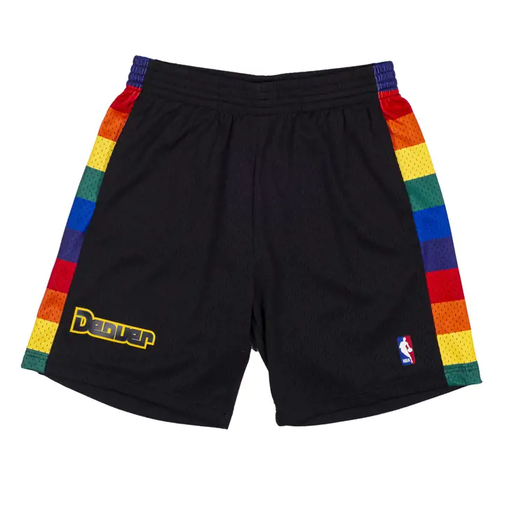 Denver Nuggets NBA Reload Collection Swingman Shorts NOIR