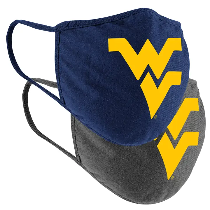 Masque NCAA 2 pièces West Virginia Mountaineers ast