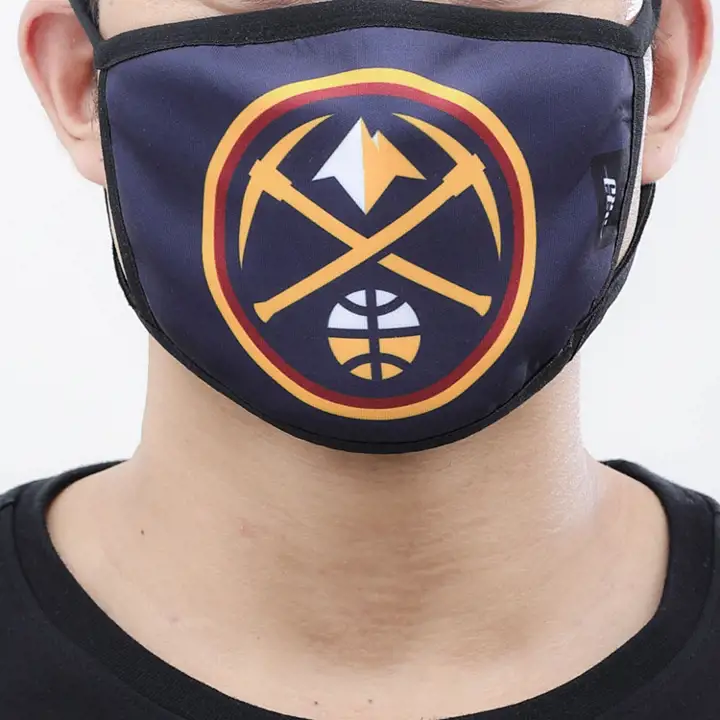 Masque facial Denver Nuggets 2pk Pro Standard marine