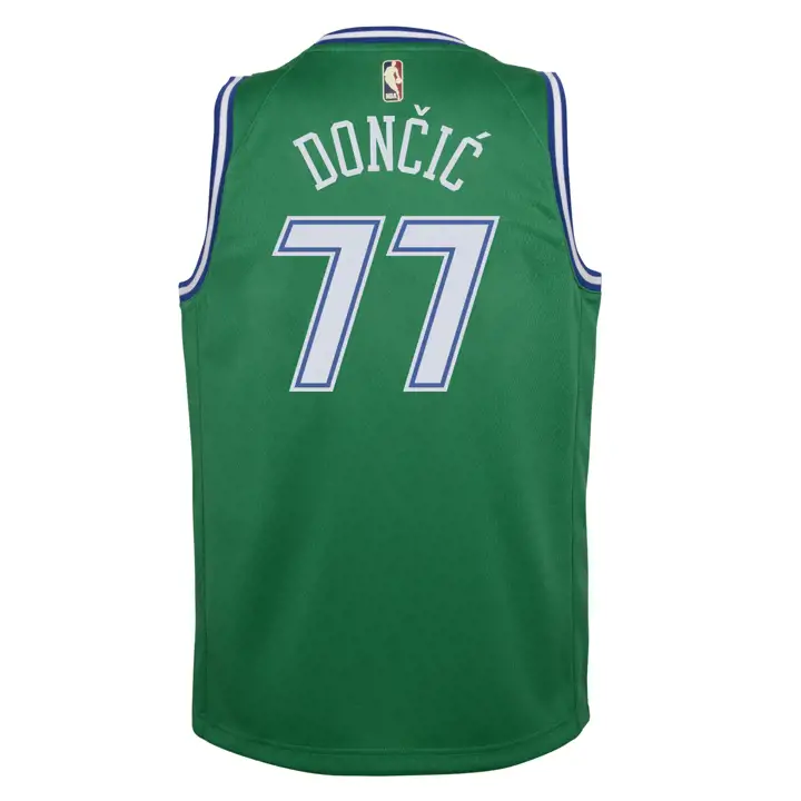 Maillot Swingman Dallas Mavericks NBA Youth HWC 20 Doncic vert