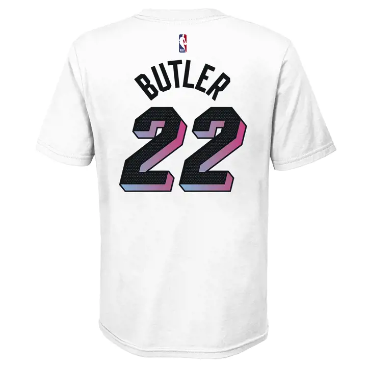 T-shirt joueur Miami Heat NBA Youth City Edition 20 Butler m