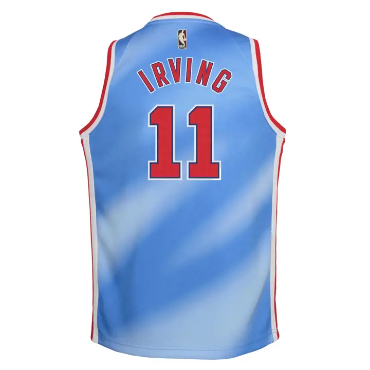 Maillot NBA Swingman HWC Enfant New Jersey Nets 20 Irving bleu