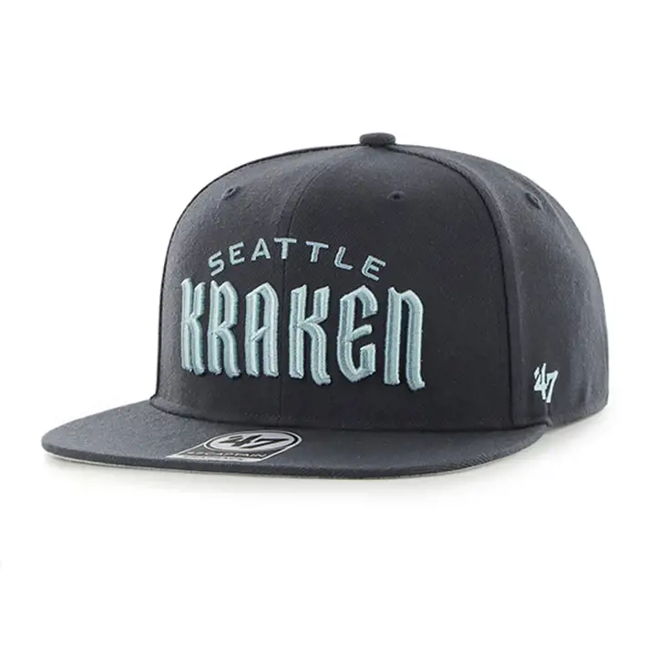 Seattle Kraken LNH Casquette Snapback NAVY