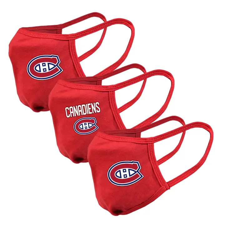 Ensemble de 3 de "Guard 2" des Canadiens de Montréal AST