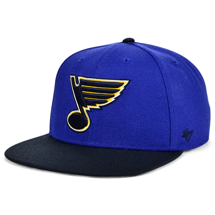 Casquette snapback bicolore St. Louis Blues NHL sans visière RBL/NAVY