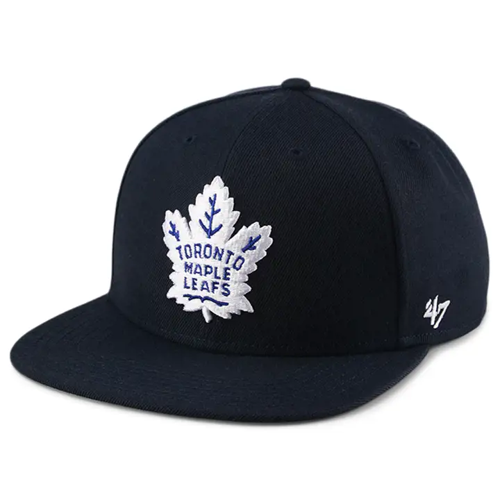 Toronto Maple Leafs LNH Casquette Snapback No Shot BLEU MARINE/BLANC