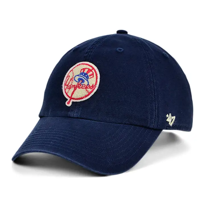NEW YORK YANKEES MLB Casquette McLean Coop '47 Clean Up MARINE