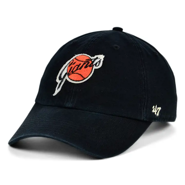 Casquette SAN FRANCISCO GIANTS MLB McLean Coop '47 Clean Up noire