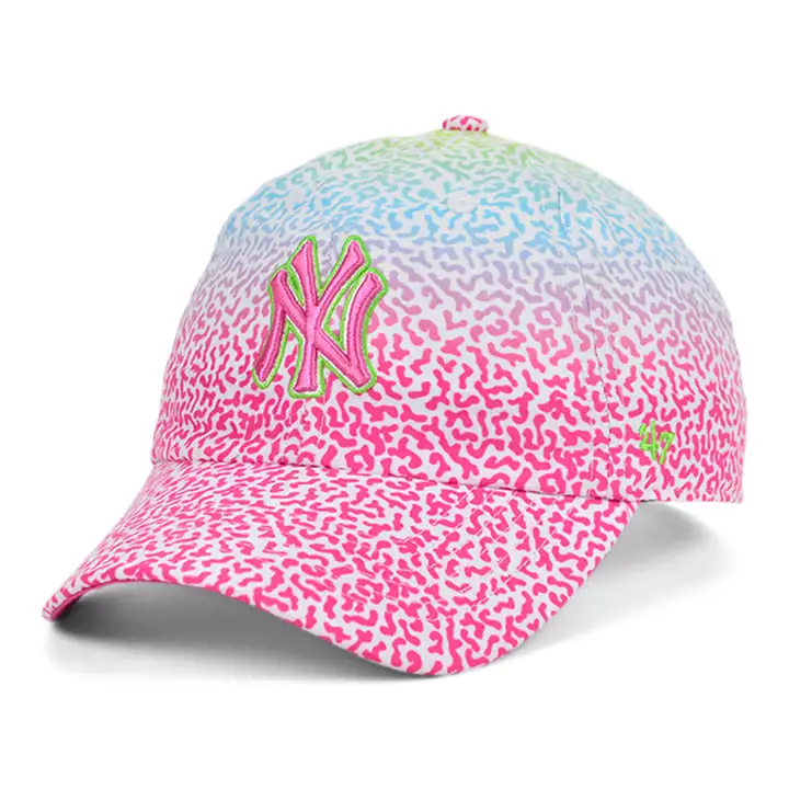 Casquette '47 MLB fille New York Yankees Groovy Clean Up rose