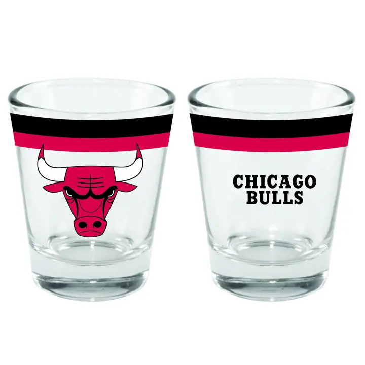 Verre à shot Chicago Bulls 6 cl à double bande ast