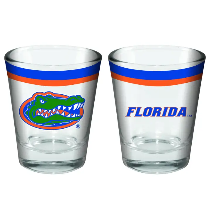 Verre à shot double bande 2oz Florida Gators