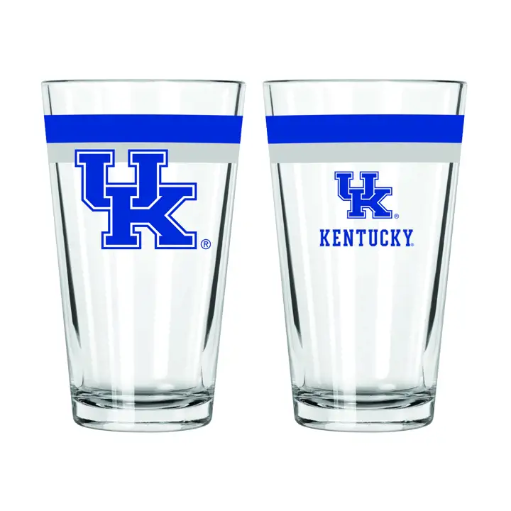 Verre Pinte 47 cl Double Bande Kentucky Wildcats