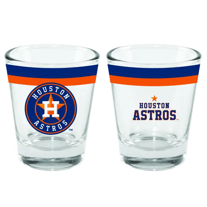 Verre à shot Houston Astros 2 oz à double bande ast