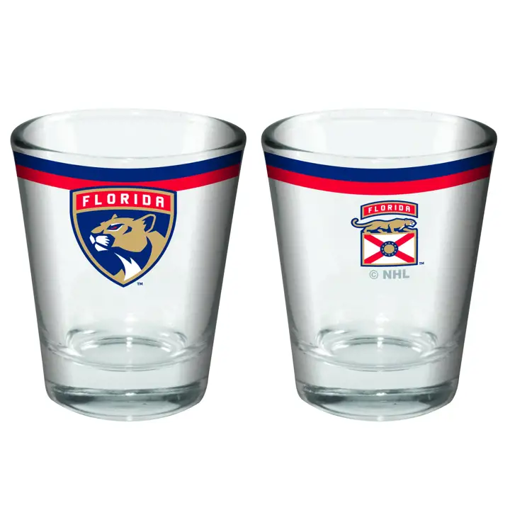 Verre à shot Florida Panthers 2oz à double bande